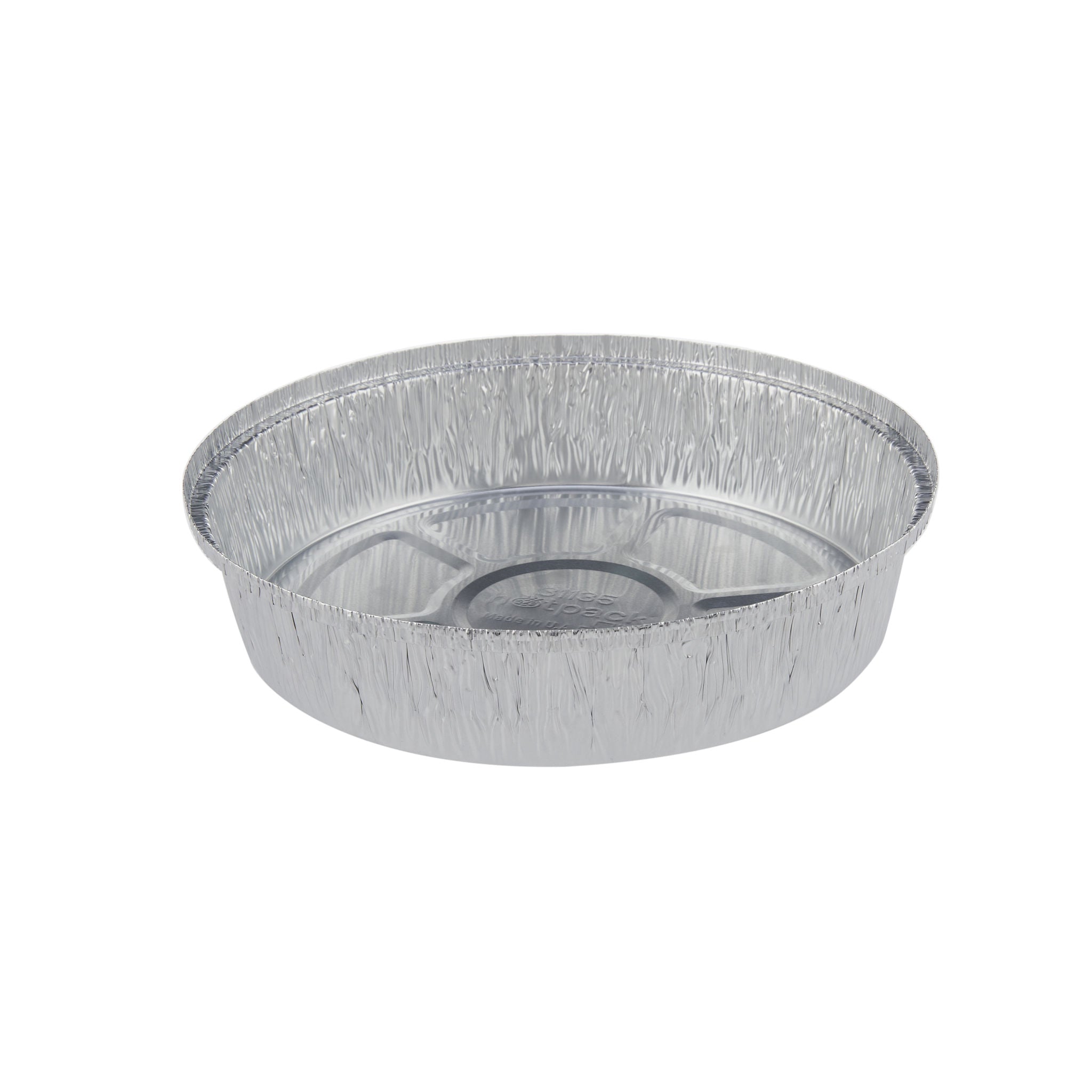 Round Aluminium Container With Lid