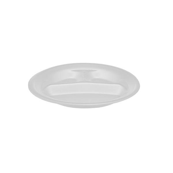 Foam Plate 10 Inch 3 Compartment