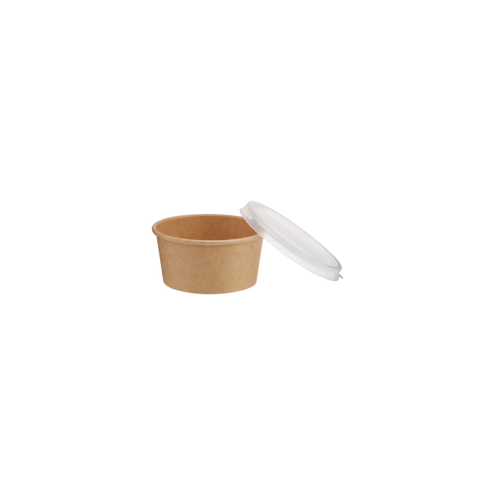 Kraft Paper Portion Cups with Lid