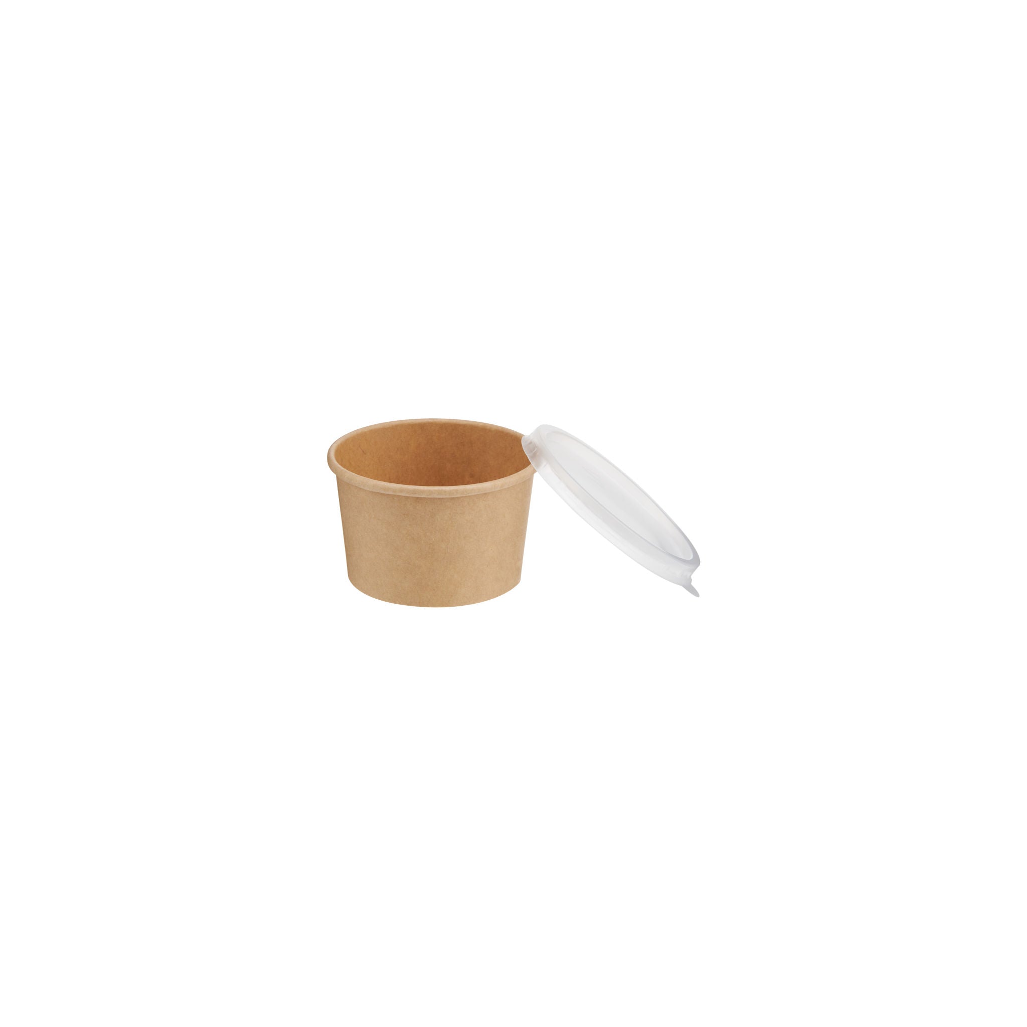 Kraft Paper Portion Cups with Lid