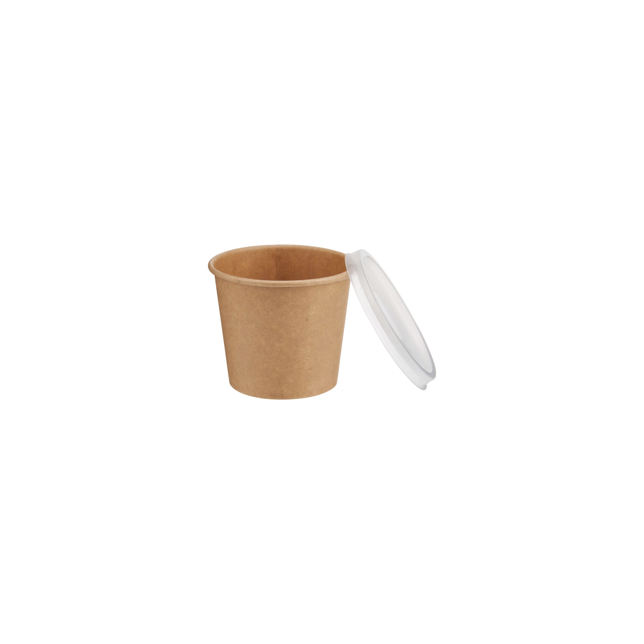 Kraft Paper Portion Cups with Lid