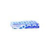 Plastic Blue Elastic Gloves Medium