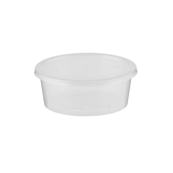 Clear Round Microwavable PP Container
