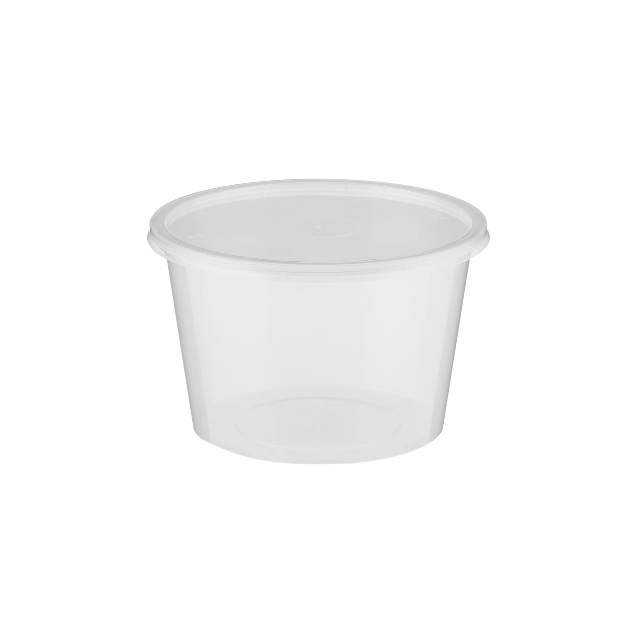 Clear Round Microwavable PP Container