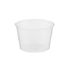 Clear Round Microwavable PP Container