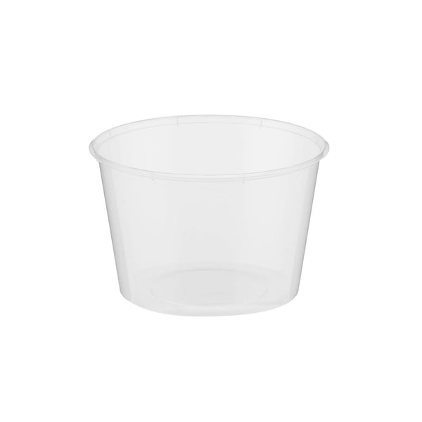 Clear Round Microwavable PP Container