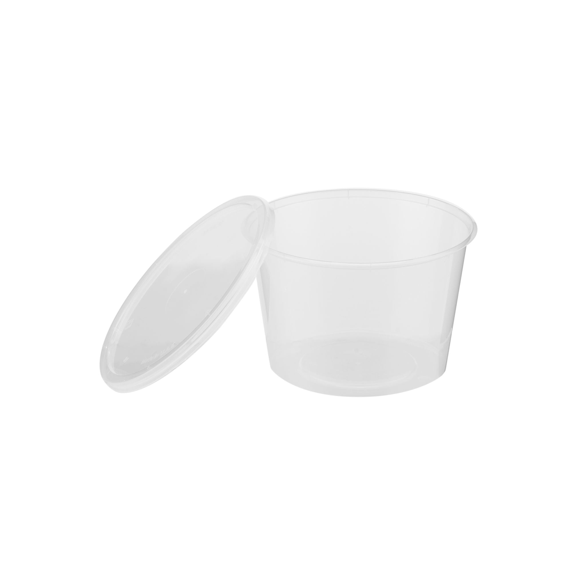 Clear Round Microwavable PP Container