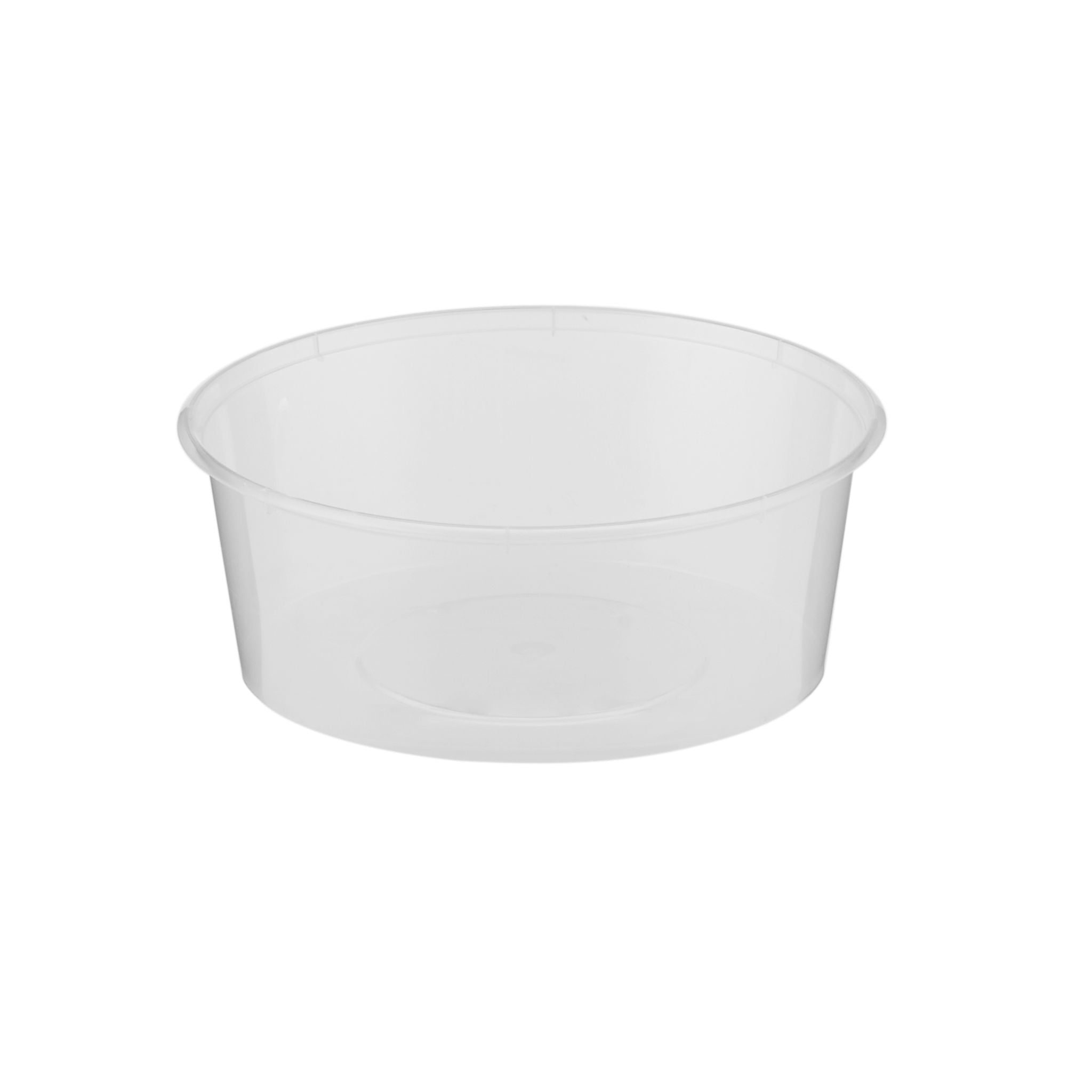 Clear Round Microwavable PP Container