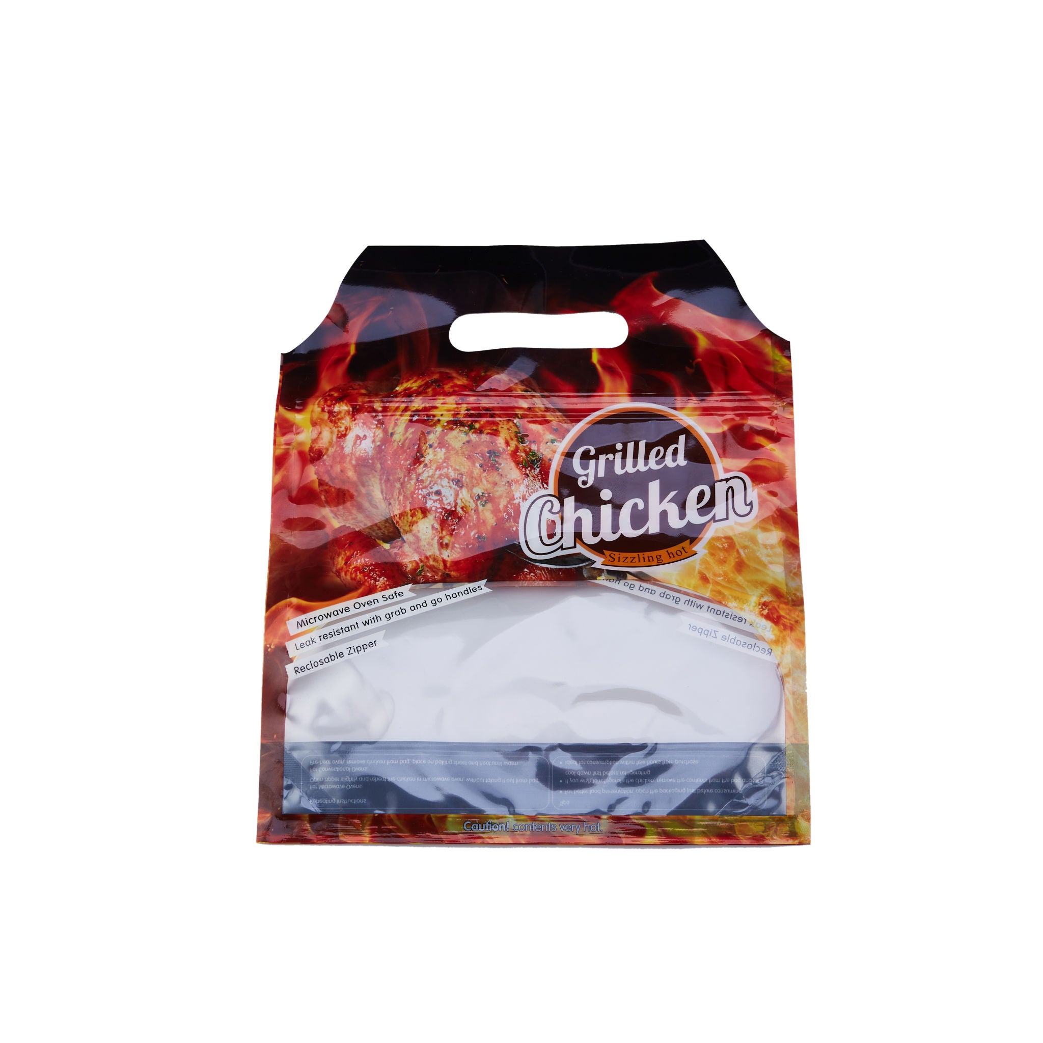 Zip Lock Grilled Chicken Bag