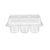 PET Clear Muffin Tray