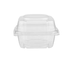 Clear Hinged PET Burger Box