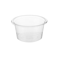 PET Clear 2 Oz Portion Cup With Lid