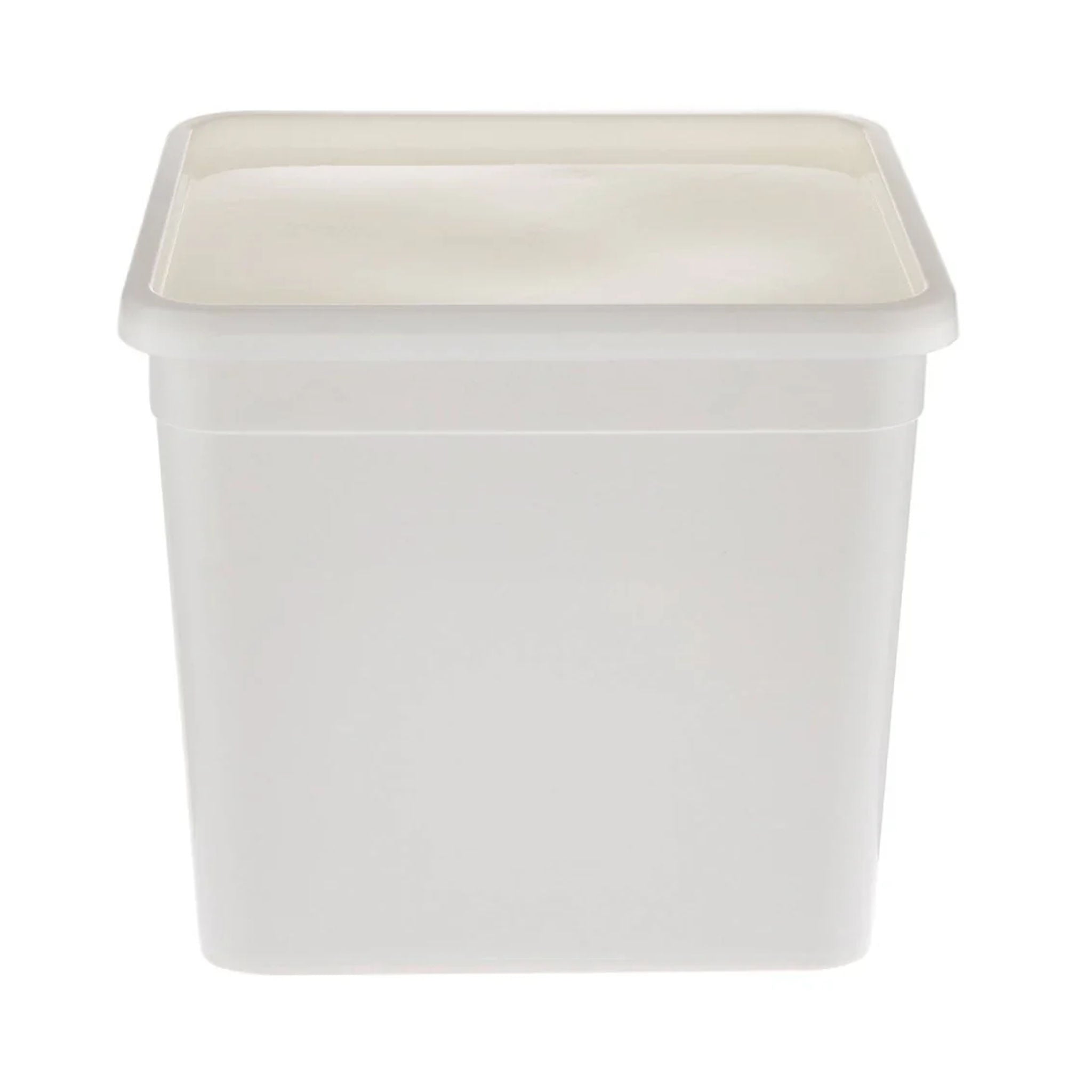 White Plastic 4 Litre Pail Box-100 Pieces – hotpack.bh