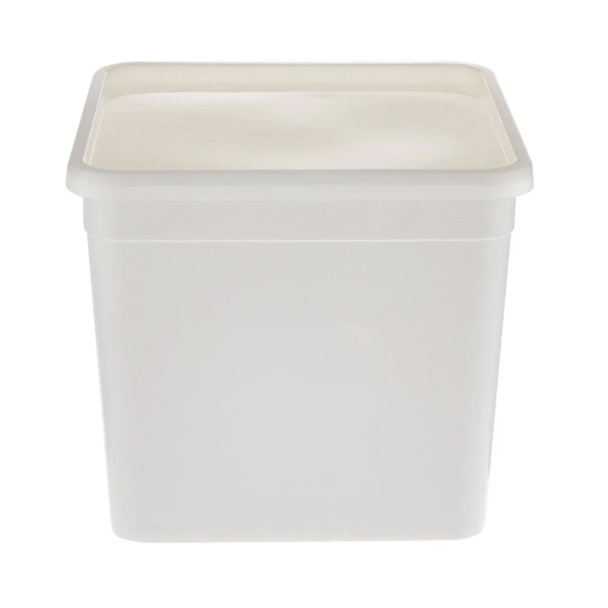 White Plastic 4 Litre Pail Box