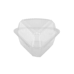 Hinged Triangle Clear Cake Slice Container-140*140*35 mm 