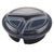 Black Base 3-Compartment Round Container 48 Oz+ Lid-Diameter= 232*43 mm