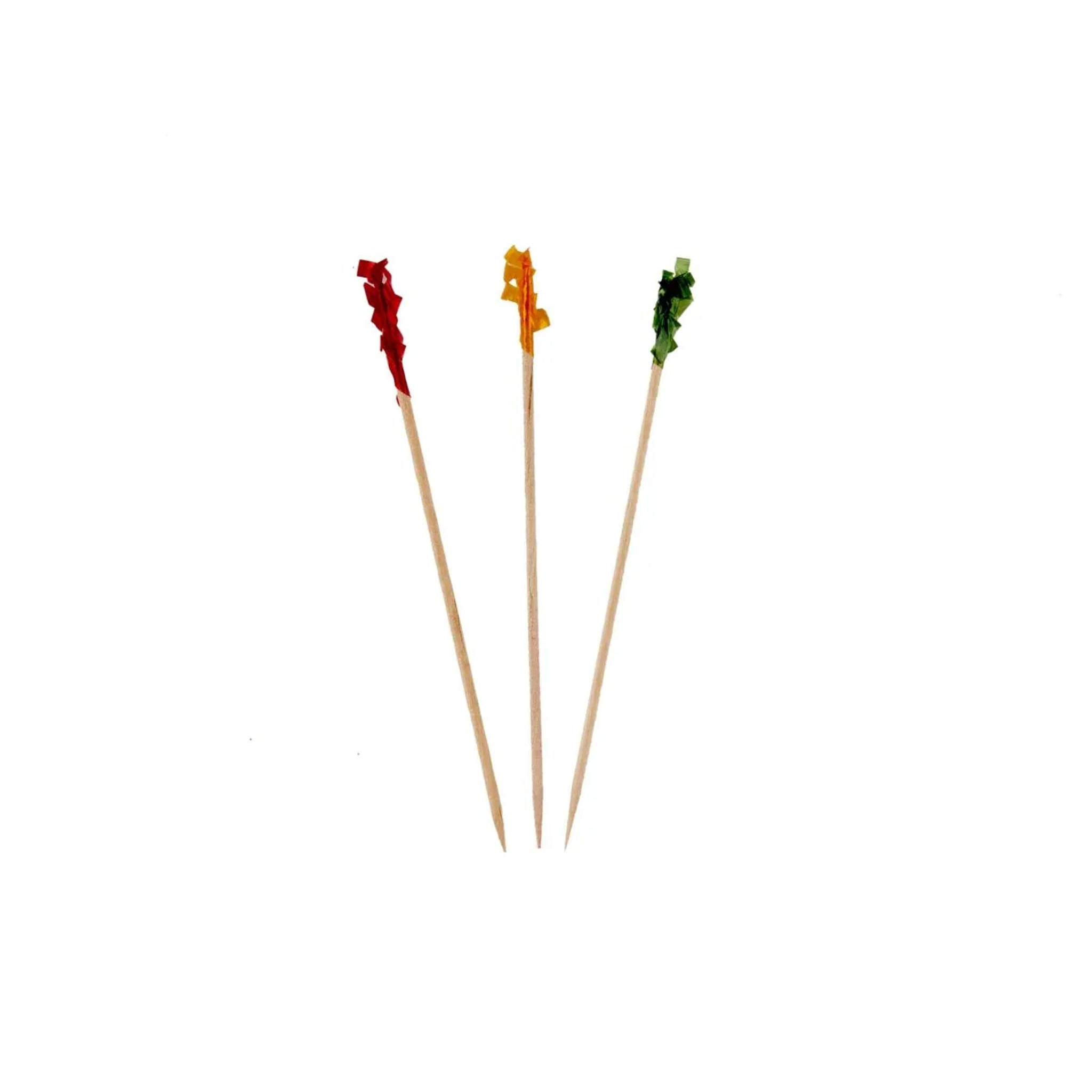 Wooden Frill Picks 10-Cm