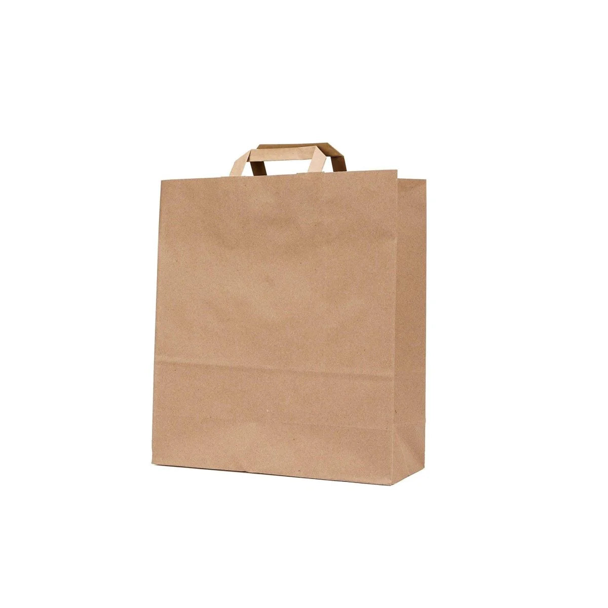 Brown Flat Handle Paper Bags