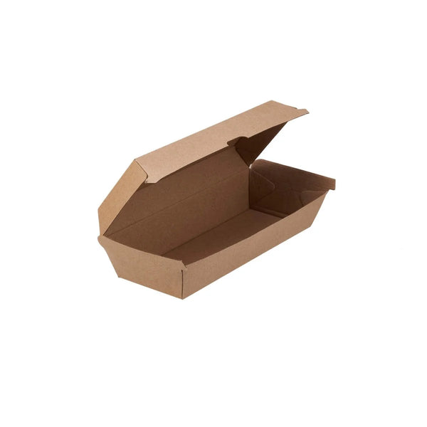 Kraft Flute Hotdog Box 208*75*70 Mm