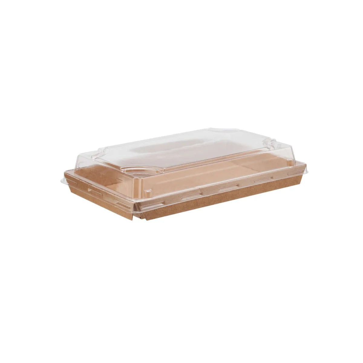 Kraft Sushi Container with Lid