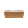 Kraft PE Lunch Box with Window