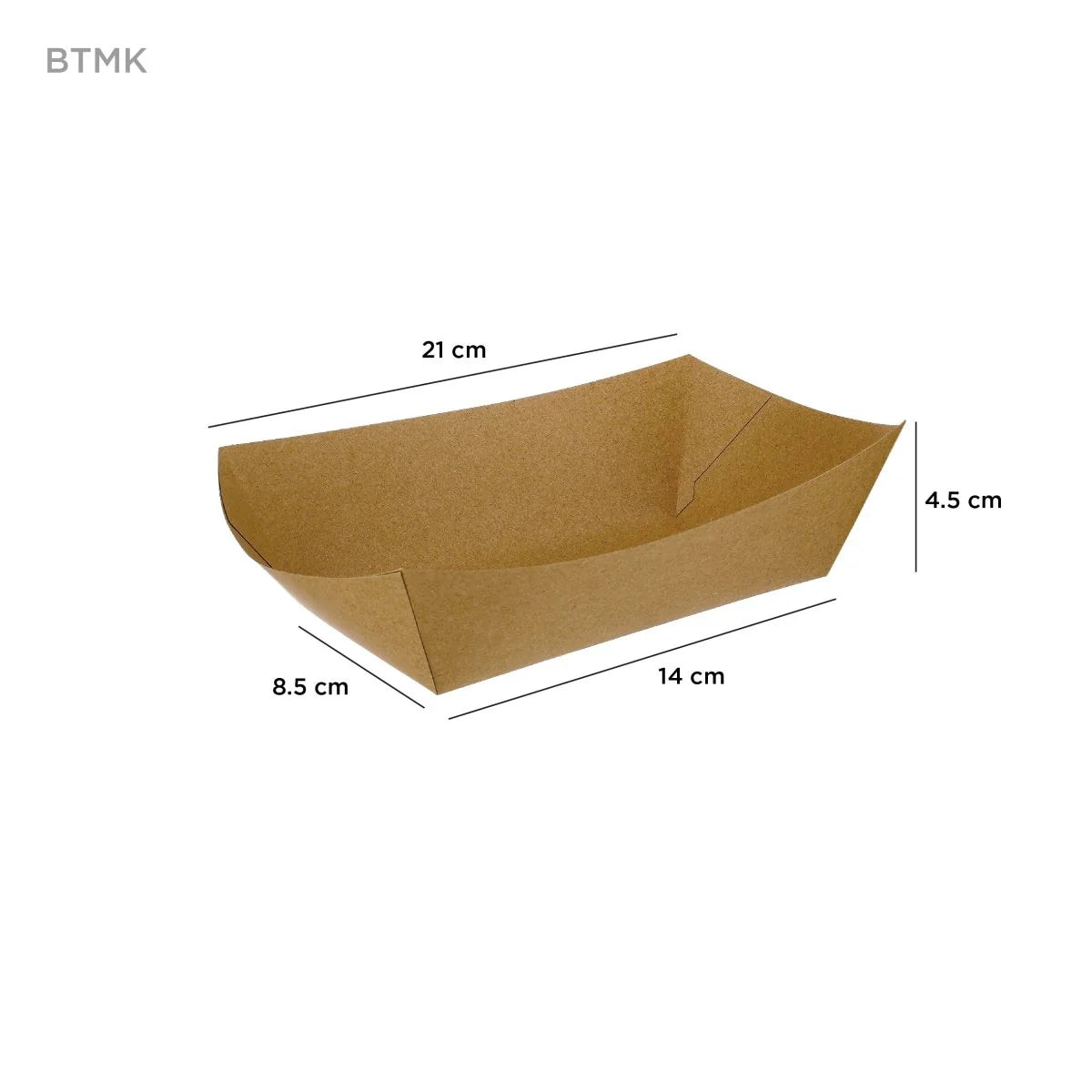 Kraft Paper Boat Tray