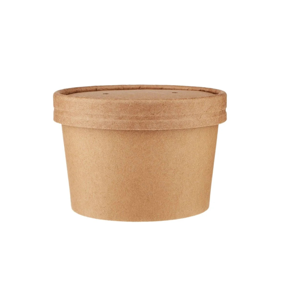 Kraft Paper Noodle Bowl with Kraft Lid