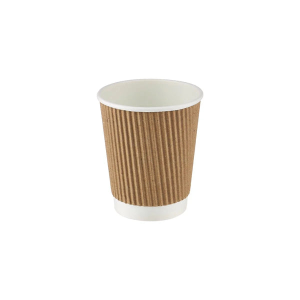Kraft Ripple Paper Cups