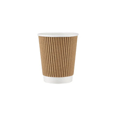 Kraft Ripple Paper Cups