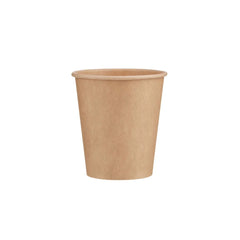 Kraft Single Wall Paper Cup 6 Oz