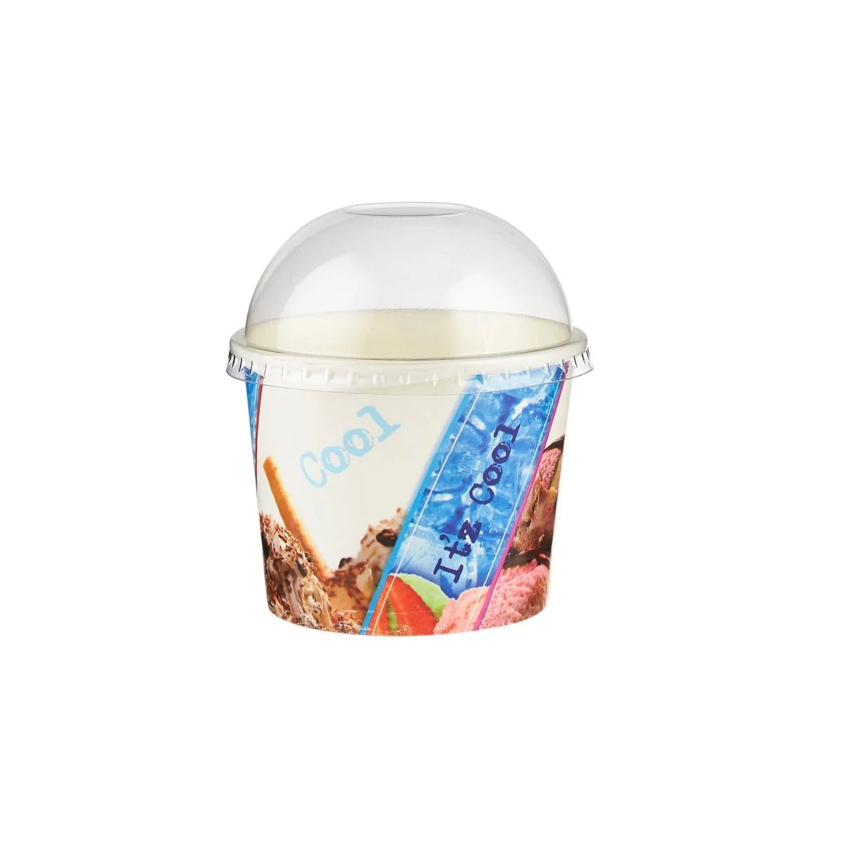 Paper Ice Cream Cup Printed