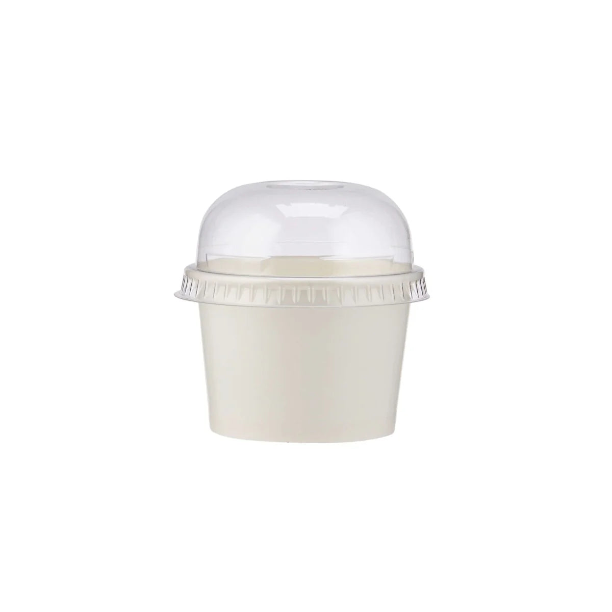 PAPER ICE CREAM CUPS WHITE- 400ML (13 OZ)