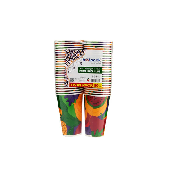 Paper Juice Cup 12 Oz Offer Pack 50 Pieces