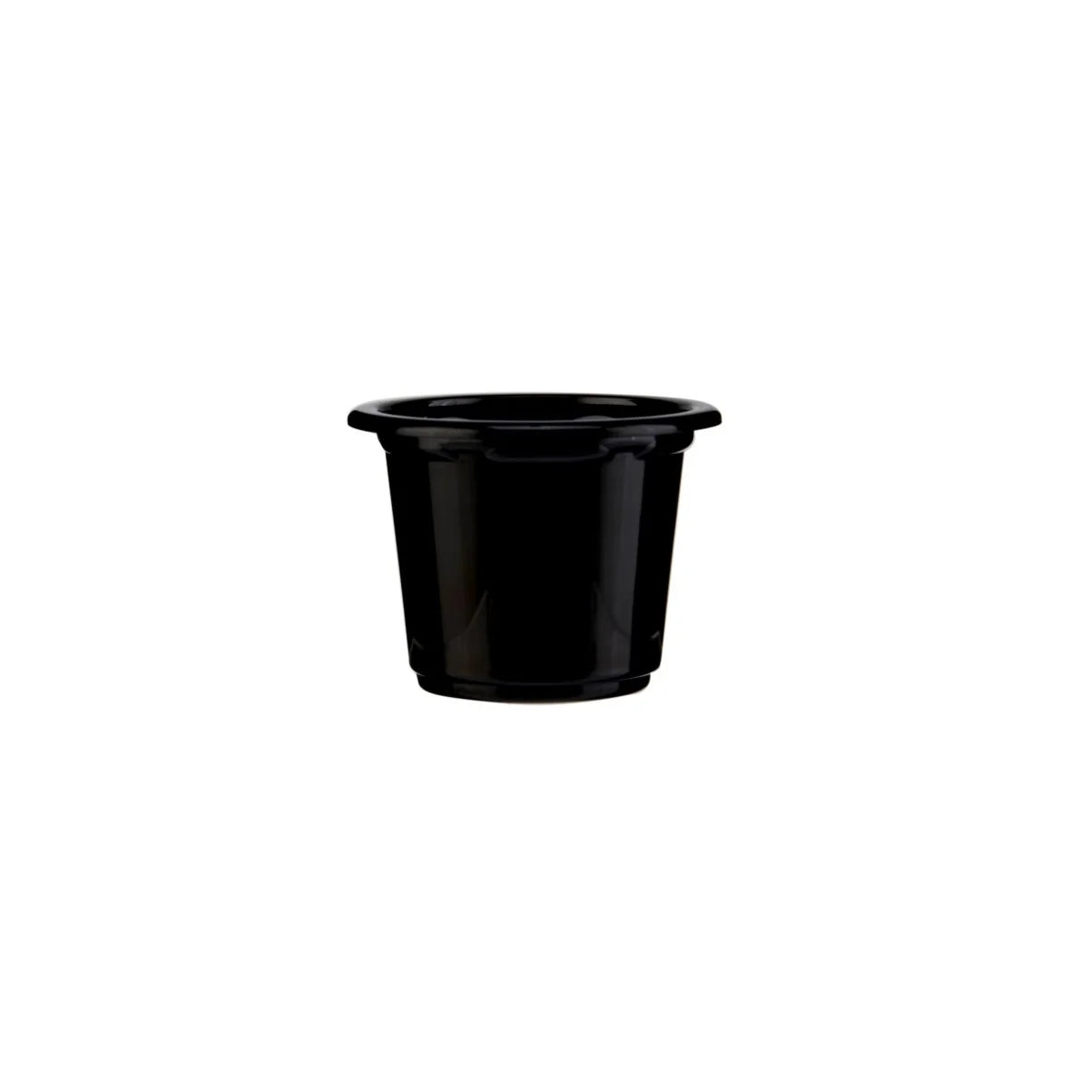 Black Portion Cup + Lid 2 Oz