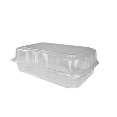  Pet Clear Rectangular Cookies/ Biscuit Tray