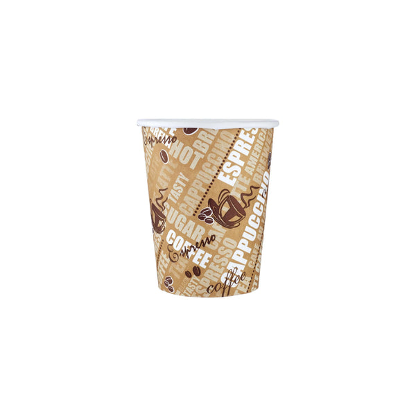 Heavy Duty Printed Single Wall Paper Cups 10 OZ-1000 Pieces