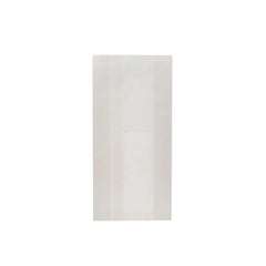 Flat Bottom White Paper Bag