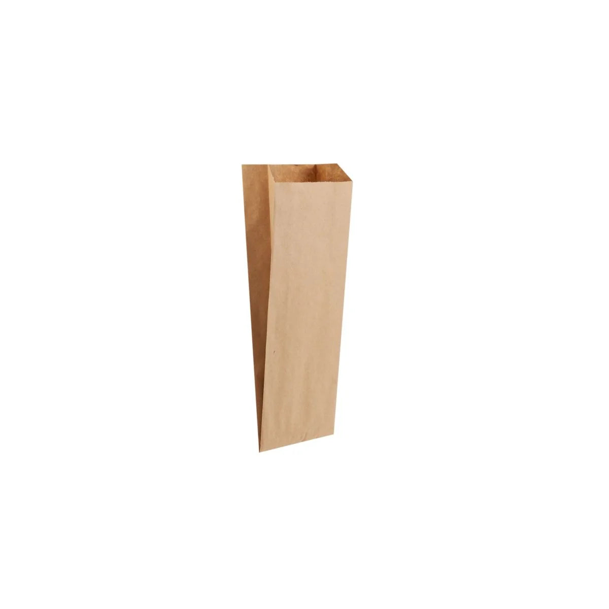 Flat Bottom Paper Bag Brown