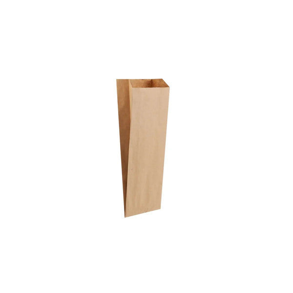 Flat Bottom Paper Bag Brown