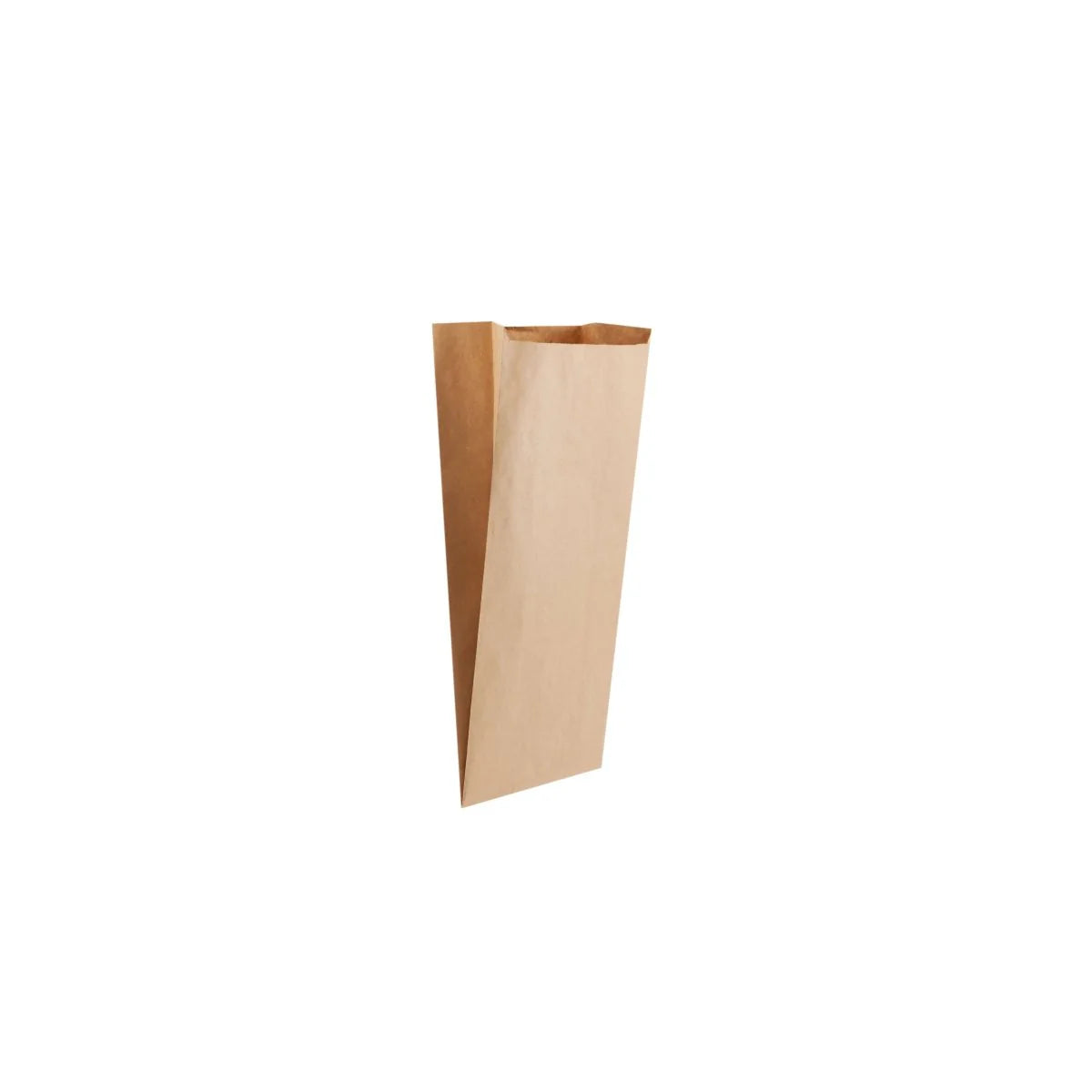 Flat Bottom Paper Bag Brown