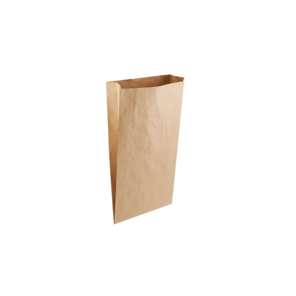 Flat Bottom Paper Bag Brown