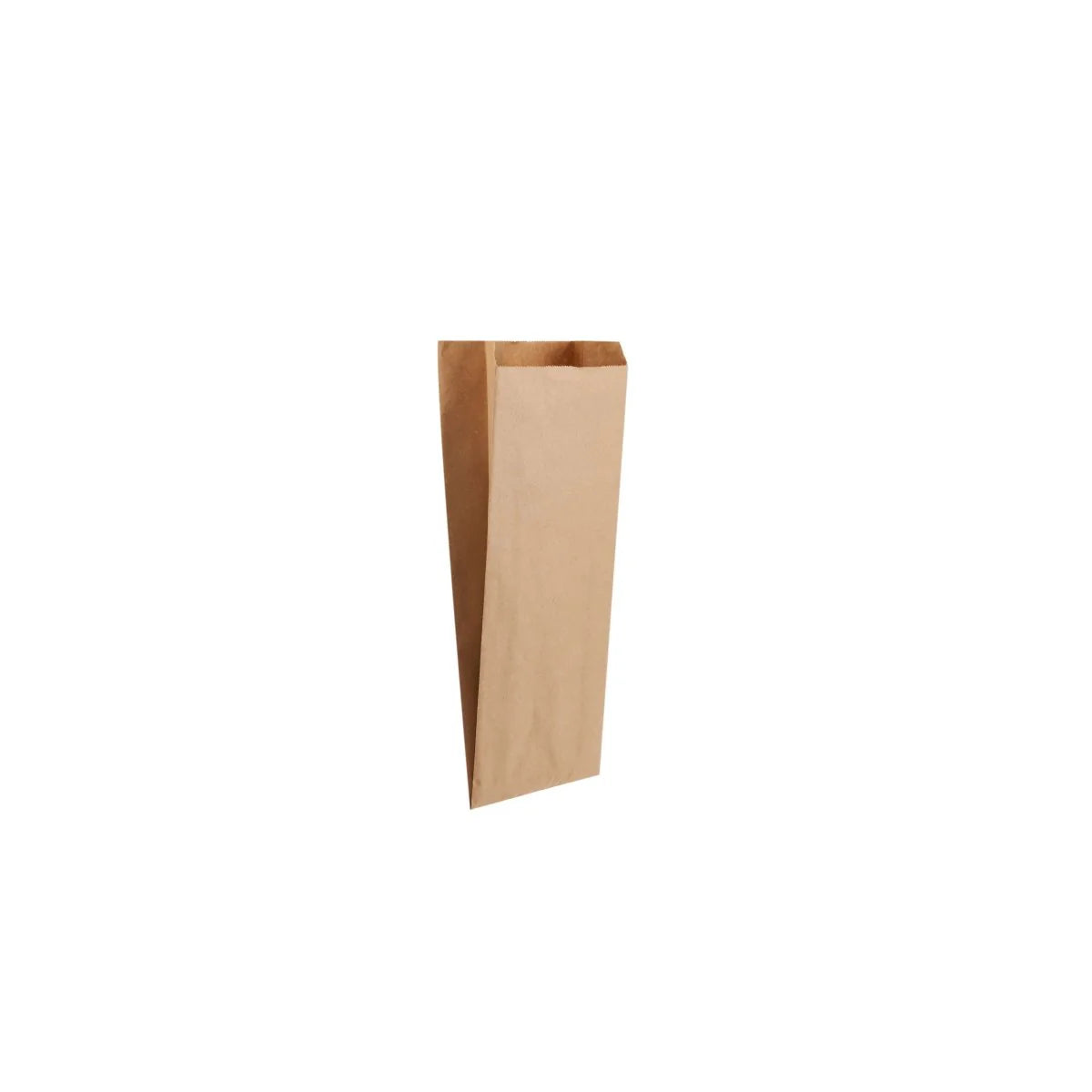 Flat Bottom Paper Bag Brown