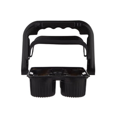 PLASTIC CUP CARRIER-BLACK- FOR 4 CUPS 