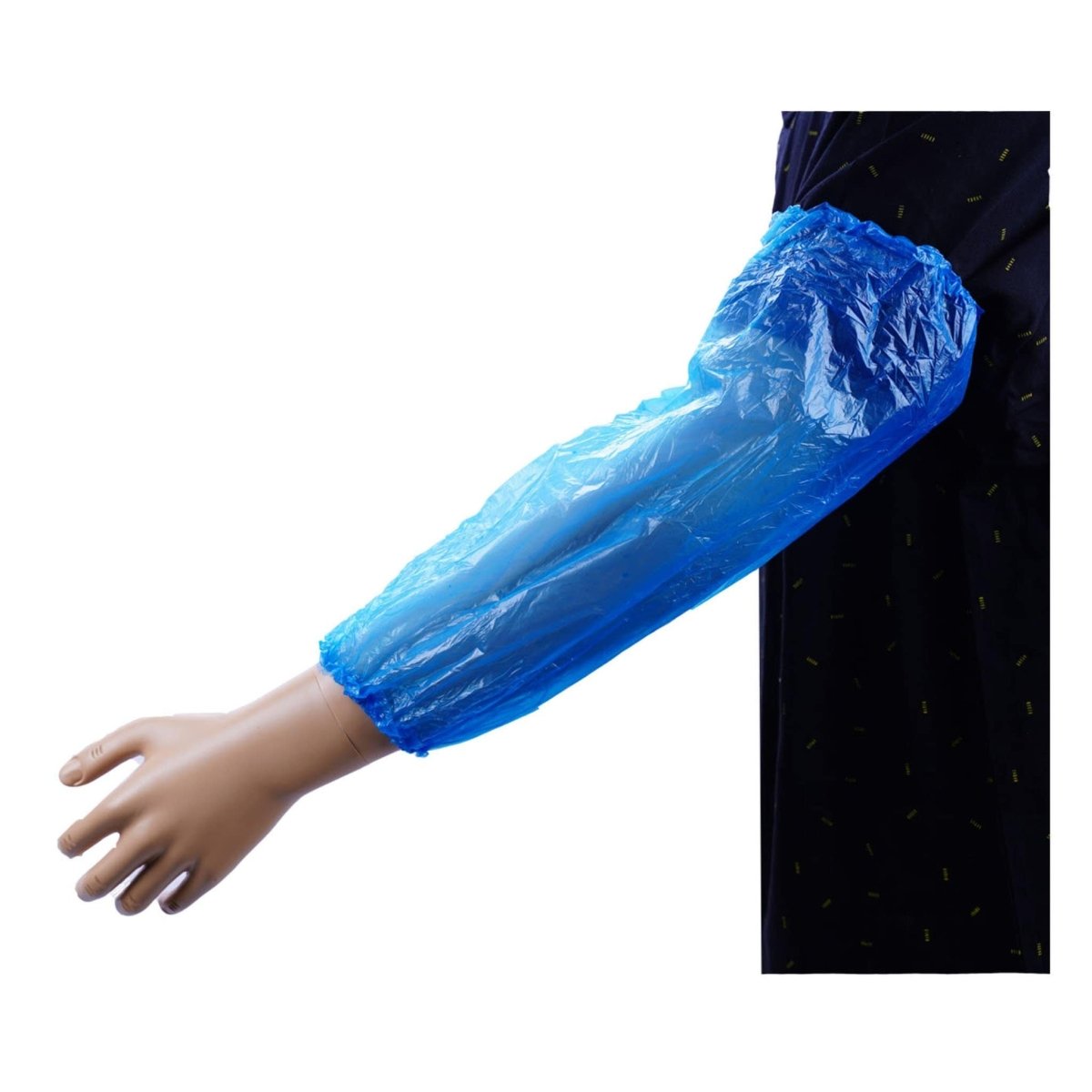 2000 Pieces Plastic Hand Sleeve - Blue