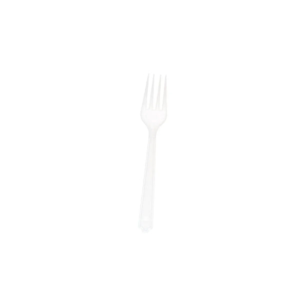  White Plastic Medium Duty PP Fork
