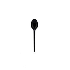 Black Standard Normal Duty Plastic Spoon 