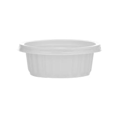 PP Corrugated White Bowl