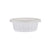 PP Corrugated White Bowl