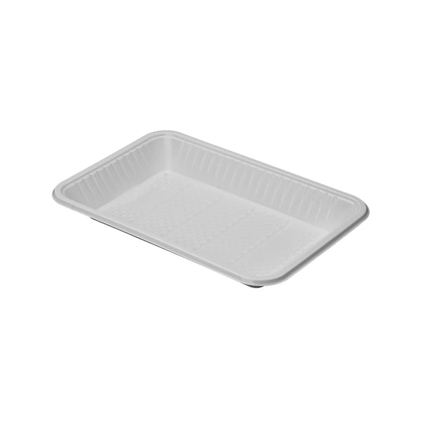 Plastic White Rectangular Tray-10 Kg