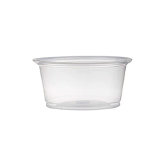 PP Clear Portion Cup with Lid 2 Oz